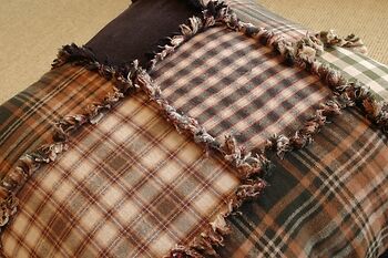 Ragged Flannel Pillow
